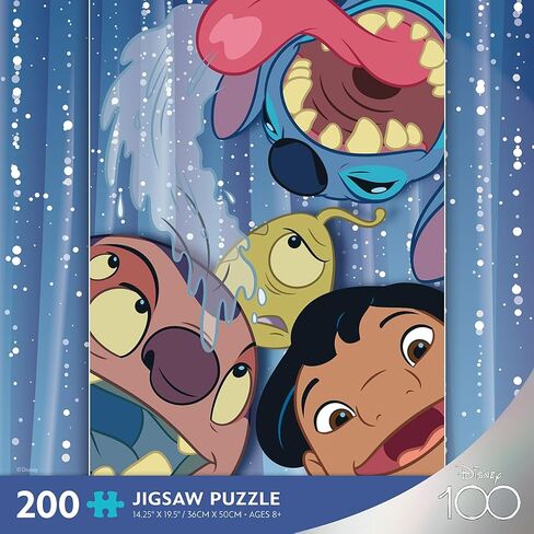 Ceaco - Disney's 100th Anniversary - Lilo & Stitch - Selfies - 200 Piece Jigsaw Puzzle in Saudi Arabia