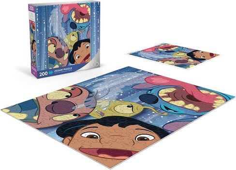 Ceaco - Disney's 100th Anniversary - Lilo & Stitch - Selfies - 200 Piece Jigsaw Puzzle in Saudi Arabia