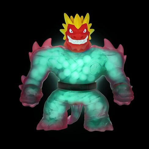 Heroes of Goo Jit Zu Glow Shifters Hero Pack - حزمة Super Oozy Scorpius Hero Pack. لعبة مملوءة بالمادة اللزجة مع تحول فريد من نوعه لالمادة اللزجة المتوهجة. سحق القلب وشاهد توهج المادة اللزجة في الظلام! in Kuwait