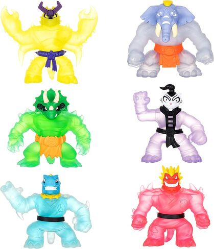 Heroes of Goo Jit Zu Glow Shifters Hero Pack - حزمة Super Oozy Scorpius Hero Pack. لعبة مملوءة بالمادة اللزجة مع تحول فريد من نوعه لالمادة اللزجة المتوهجة. سحق القلب وشاهد توهج المادة اللزجة في الظلام! in Kuwait