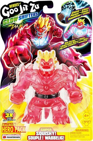 Heroes of Goo Jit Zu Glow Shifters Hero Pack - حزمة Super Oozy Scorpius Hero Pack. لعبة مملوءة بالمادة اللزجة مع تحول فريد من نوعه لالمادة اللزجة المتوهجة. سحق القلب وشاهد توهج المادة اللزجة في الظلام! in Kuwait