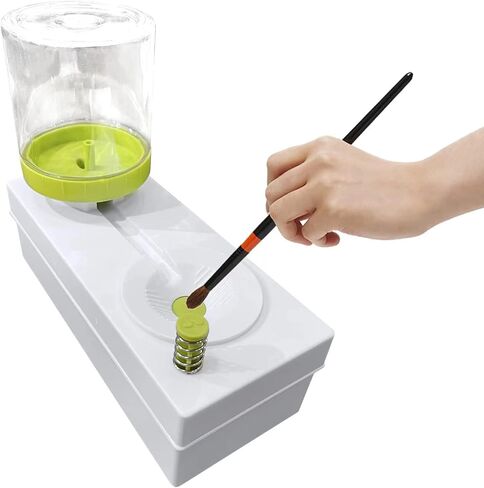 فرشاة تنظيف فرش الطلاء جرين ستاف وورلد من براش رينسر، اعادة تدوير مياه الصرف الصحي، فرشاة تنظيف زيت اعادة تدوير المياه، فرشاة طلاء للاكريليك والالوان المائية والدهانات المائية in Kuwait