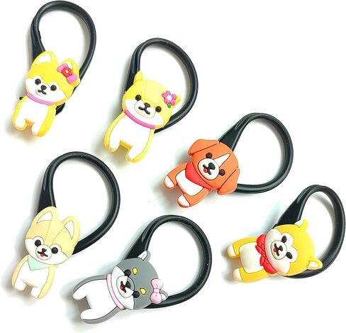 AVIRGO لينة السوستة سحب سستة التبويب سستة علامات سحب الرمز البريدي التثبيت لحقائب الظهر ، سترات ، الأمتعة ، المحافظ ، حقائب اليد حزب المفضلة مجموعة من 6 in Kuwait