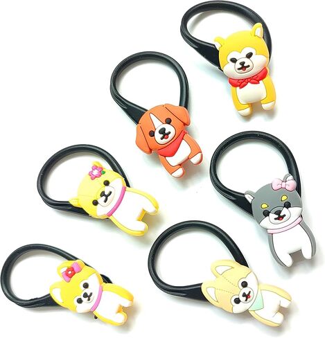 AVIRGO لينة السوستة سحب سستة التبويب سستة علامات سحب الرمز البريدي التثبيت لحقائب الظهر ، سترات ، الأمتعة ، المحافظ ، حقائب اليد حزب المفضلة مجموعة من 6 in Kuwait