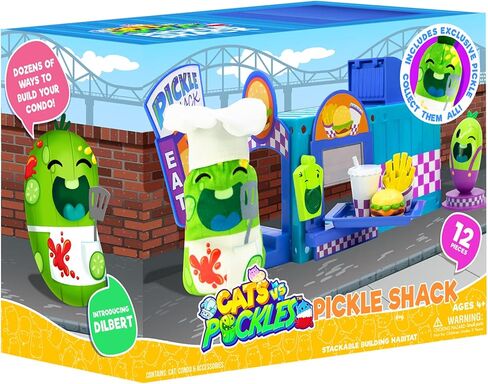 Cats vs Pickles - Cat Condo - Kitty Cakes Bakery with Exclusive Cat Scoops and Adorable Mini Food Kitty Cupcakes!, (CVP5200T-02) in Saudi Arabia