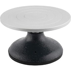 HYDDNice 7" Diameter Sculpting Wheel Heavy Duty Metal Pottery Decorating Banding Wheel,Joined with A Heavy-Duty Ball Bearing in Saudi Arabia