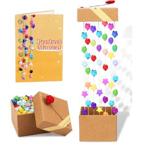 ورق أوريغامي على شكل نجمة، طقم ورق أوريغامي، 90 ورقة 10 ألوان شريط ورقي على شكل نجمة على الوجهين ورق نجوم أوريغامي مع صندوق بلون سادة شرائط ورق تزيين على شكل نجمة محظوظة مصنوعة يدويًا من أعمال فنية يدوية in Kuwait