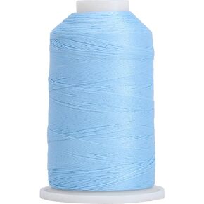Threadart Glow In The Dark Machine Embroidery Thread | 1000M Cones Compatible with Brother Janome Pfaff Babylock Singer Bernina Husqvarna and Most Home Embroidery Machines | Teal