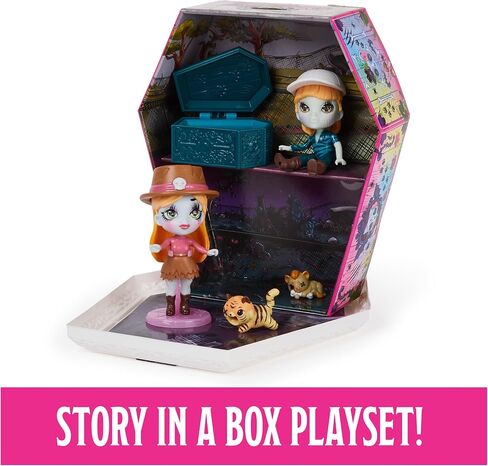 Zombaes Forever, Wild Vibes, Rest in Show Zombie Dolls & Accessories مجموعة فاخرة، شخصيتان حصريتان مقاس 3.5 بوصة، حيوانان أليفان والمزيد، ألعاب أطفال للفتيات in Saudi Arabia