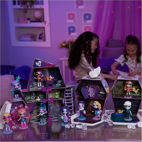 Zombaes Forever, Wild Vibes, Rest in Show Zombie Dolls & Accessories مجموعة فاخرة، شخصيتان حصريتان مقاس 3.5 بوصة، حيوانان أليفان والمزيد، ألعاب أطفال للفتيات in Saudi Arabia