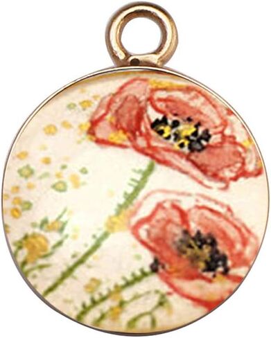 JKEIO 2pcs 925 Sterling Silver Round Pendant Base fit 16mm Cabochon Bezel Setting Pendant Tray for DIY Necklace Jewelry Making(Gold Color) in Kuwait