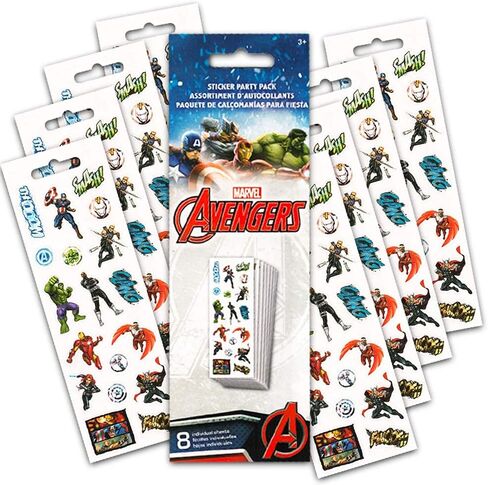 Marvel Avengers Captain America Coloring & Activity Book with Temporary Tattoos with Spider-man, Thor, Iron Man, The Incredible Hulk, and More in Saudi Arabia