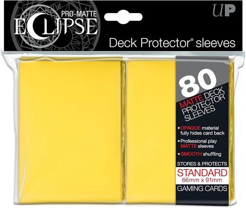 Ultra Pro Ultra ProACCPRO053-Green Abysse 80-Count PC Matte Eclipse Standard Deck Protectors in Kuwait