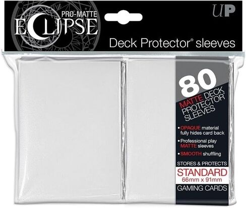 Ultra Pro Ultra ProACCPRO053-Green Abysse 80-Count PC Matte Eclipse Standard Deck Protectors in Kuwait