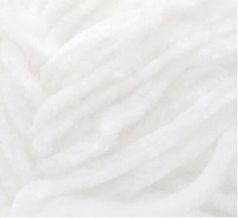 خيوط قطيفة بيبي من بيرنات - 100 مل، أبيض ثلجي - حزمة من 3 قطع مع علامات خياطة يدوية بيلا in Kuwait
