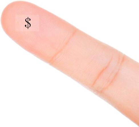 Dollar Sign Planner Stickers, 120 Clear Money Payday Reminder Labels Scrapbooking Crafting Stickers in Saudi Arabia