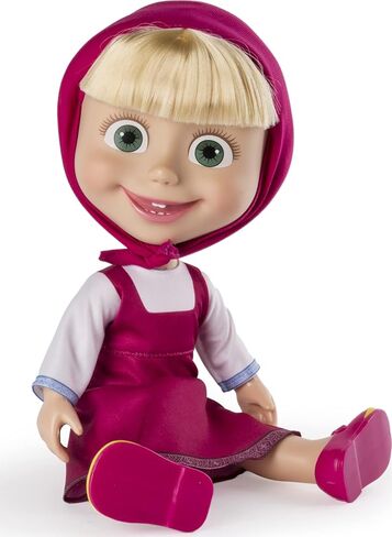 دمية ماشا اند ذا بير - 12 جيجل اند بلاي ماشا - دمية تفاعلية in Kuwait