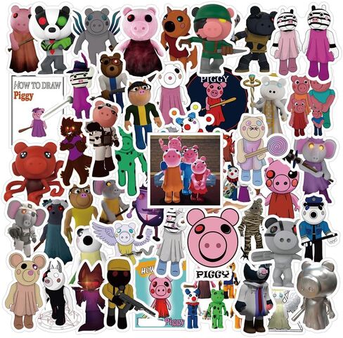 50 قطعة ملصقات بيجي بارد لعبة فيديو ملصقات الفينيل للماء للأطفال المراهقين الكبار الكمبيوتر المحمول زجاجات المياه لوح التزلج مستلزمات حفلة عيد الميلاد in Kuwait