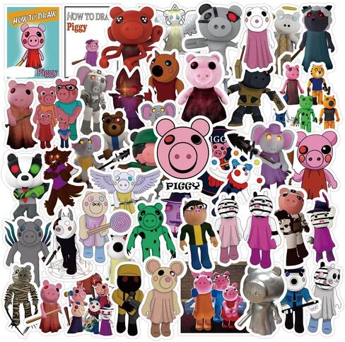 50 قطعة ملصقات بيجي بارد لعبة فيديو ملصقات الفينيل للماء للأطفال المراهقين الكبار الكمبيوتر المحمول زجاجات المياه لوح التزلج مستلزمات حفلة عيد الميلاد in Kuwait