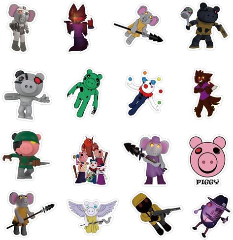 50 قطعة ملصقات بيجي بارد لعبة فيديو ملصقات الفينيل للماء للأطفال المراهقين الكبار الكمبيوتر المحمول زجاجات المياه لوح التزلج مستلزمات حفلة عيد الميلاد in Kuwait