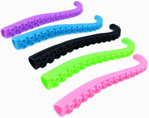 10 قطع من دمى أصابع الأخطبوط من كاريكون، ألوان متنوعة in Kuwait