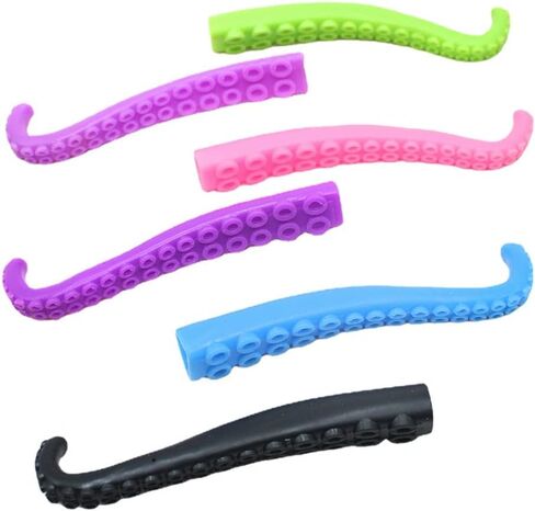 10 قطع من دمى أصابع الأخطبوط من كاريكون، ألوان متنوعة in Kuwait