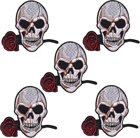 GYGYL 9 Pieces Red Heart Patches, Iron On Patch Embroidered Applique for Clothes, Dress, Hat, Socks, Jeans, DIY Accessories-2.5 x 2.3inches in Kuwait