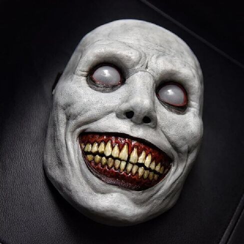 قناع VICDUEKG للهالوين المخيف المخيف، قناع الشياطين المبتسمة، قناع تنكري ثلاثي الأبعاد، ديكورات حفلات الهالوين in Kuwait