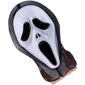 الهالوين الجدة الصراخ شبح الوجه قناع الرأس الرعب الصرير قناع التجهم in Kuwait