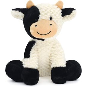 HWD 13'' Soft Cow Plush Dolls Stuffed Animals Toys Gifts for Kids, Toddler, Birthday, Valentines, Christmas (Standing)
