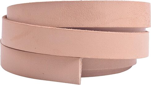 KONMAY 3 Meters 10.0x2.0mm Black Soft Flat Genuine/Real Cowhide Leather Lacing Strips in Kuwait