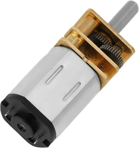 Kadimendium N20 DC3V 6V 12V 50-2000RPM Speed Reduction Gear DC Motor with Metal Gearbox DIY Electric Toys Small Cars Robots Model in Saudi Arabia