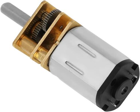 Kadimendium N20 DC3V 6V 12V 50-2000RPM Speed Reduction Gear DC Motor with Metal Gearbox DIY Electric Toys Small Cars Robots Model in Saudi Arabia