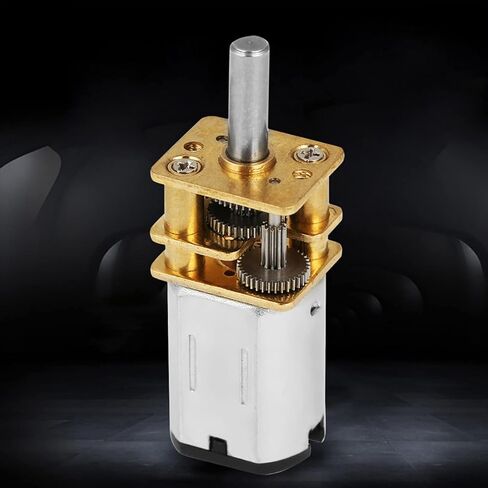Kadimendium N20 DC3V 6V 12V 50-2000RPM Speed Reduction Gear DC Motor with Metal Gearbox DIY Electric Toys Small Cars Robots Model in Saudi Arabia