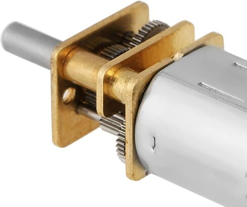 Kadimendium N20 DC3V 6V 12V 50-2000RPM Speed Reduction Gear DC Motor with Metal Gearbox DIY Electric Toys Small Cars Robots Model in Saudi Arabia