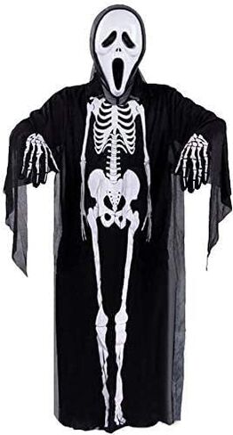 الهالوين الجدة الصراخ شبح الوجه قناع الرأس الرعب الصرير قناع التجهم in Kuwait