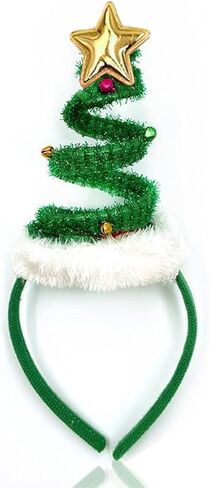 يوريريت شريط راس بتصميم شجرة الكريسماس مع اجراس سانتا in Kuwait