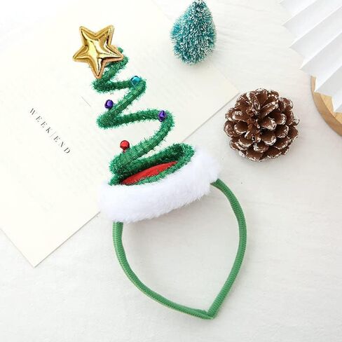 يوريريت شريط راس بتصميم شجرة الكريسماس مع اجراس سانتا in Kuwait