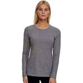 Felina Women's Key Item Long Sleeve Crew Neck Tee