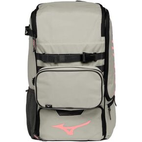 Mizuno Utility Backpack, Vintage Olive/Rose Gold