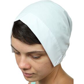 The Handmaids Tale Bonnet Halloween White Cosplay Hat Maids Party Exclusive Cap Hadmade Movie Series in Saudi Arabia