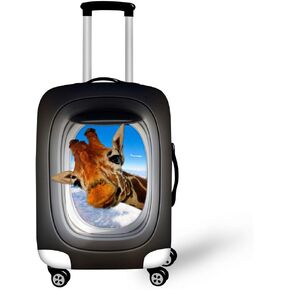 Dremagia Colorful Sunflower Travel Luggage Cover Spandex Elastic Suitcase Protector for 26-29 Inch Luggage in Saudi Arabia