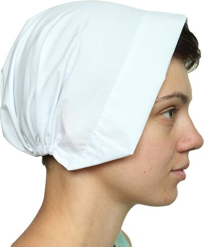 The Handmaids Tale Bonnet Halloween White Cosplay Hat Maids Party Exclusive Cap Hadmade Movie Series in Saudi Arabia
