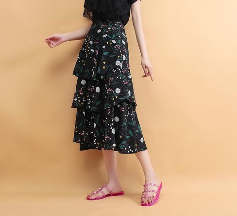 Women Flats Sandals, Studded Jelly Shoes Size 9 Red Dressy Summer Beach Rivets Strappy Jellies Slide Slip On Open Toes in Saudi Arabia