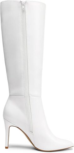 DREAM PAIRS Womens Pointed Stiletto Knee High Boots | 3.7-inch Stiletto Heel Sexy Pointed Toe Stiletto High Heel Boots, Fashion & Classic Dress Shoes in Saudi Arabia