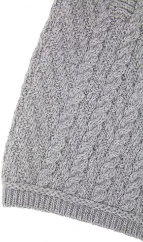 معطف مزدوج بغطاء للرأس من Aran Crafts، 100% صوف ميرينو (HD5174) in Kuwait
