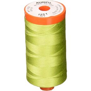 AURIFIL USA 1,422yd-Spring Aurifil Mako Cotton Thread Solid 50wt 1422yds, Spring Green