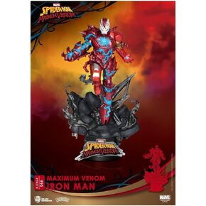 Beast Kingdom Maximum Venom: Iron Man DS-066 D-Stage Statue, Multicolor in Saudi Arabia