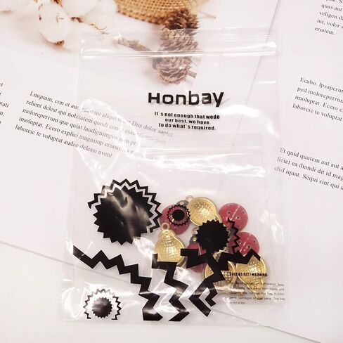 Honbay 10PCS Enamel Alloy Cute Ladybug Insects Charms Pendant for Earrings Bracelets Necklaces Jewelry Making and DIY Crafts in Kuwait
