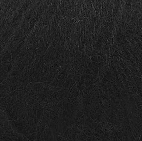 Troyarn Angora Love (عبوة من قطعتين) 20% صوف% 80 خيط أكريليك من الدانتيل الكروشيه الوزن #1 خيوط الأصابع والجوارب (2 × 3.52 أونصة) / (2 × 601 ياردة) (10860 - أسود) in Kuwait
